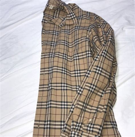 burberry shirts ebay|Burberry Casual Button.